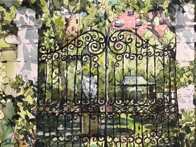 Iron Gate at Elizabeth Street Garden 2020
